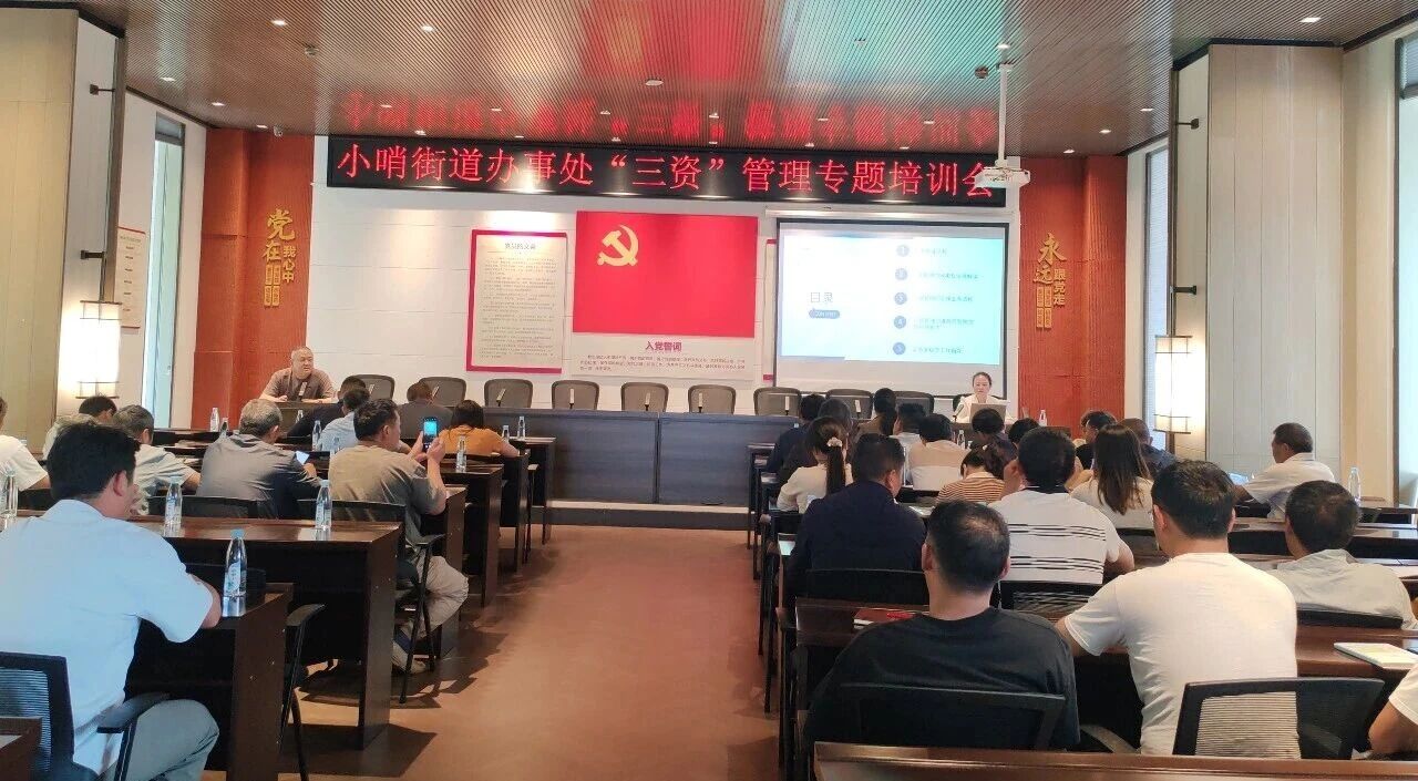 聚焦三资规范管理 | 海泰财务助力小哨街道开展专项培训，筑牢基层财务 “防火墙”
